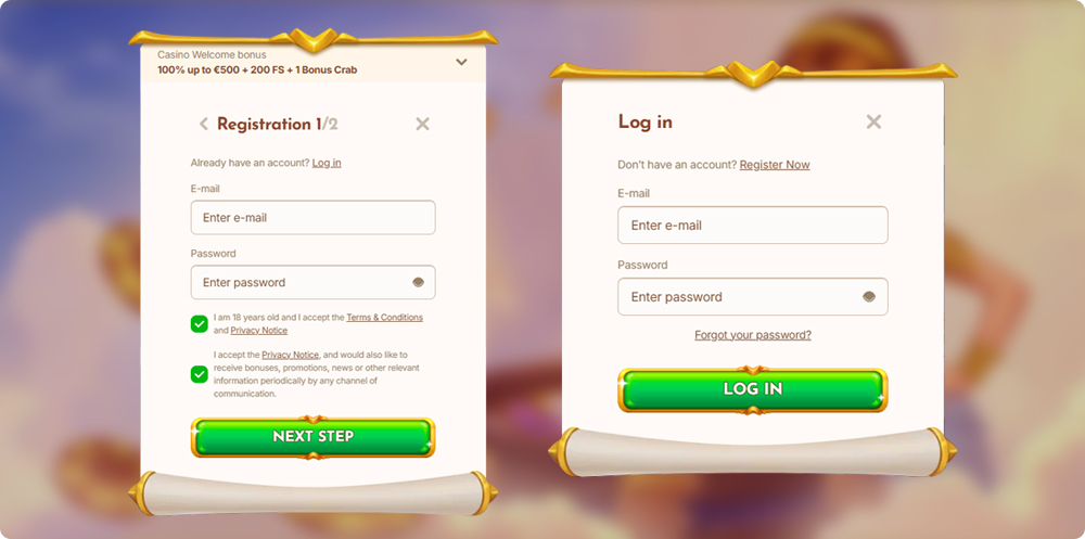 BetHall Casino Login and Registration